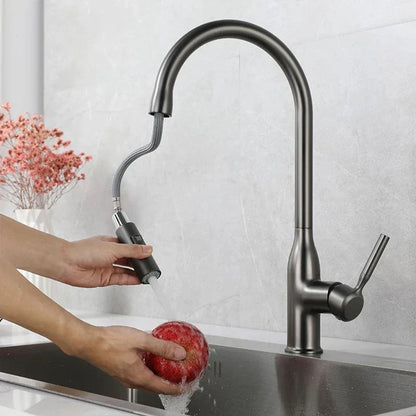 RYNX | Steelflow – Kitchen Mixer With Pull-Out Spray