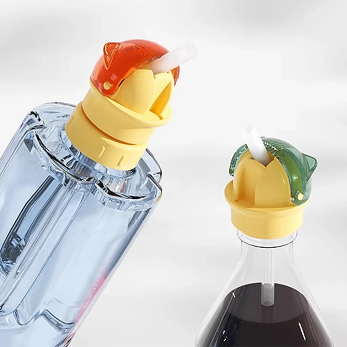 Rynx | Colorful Twist-Open Built-in Straw Water Bottle