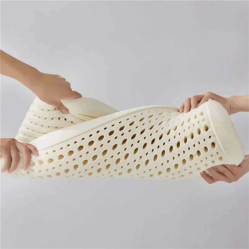 Rynx | Therapeutic Cotton Cover Natural Latex Pillow