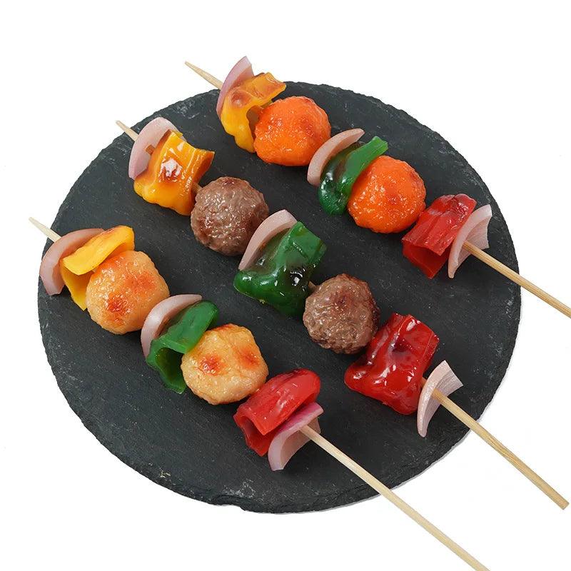 Rynx | Realistic Barbecue Simulation Skewers for Creative Cooking Displays and Fun Play