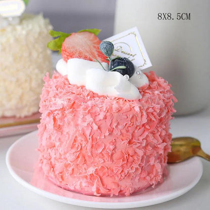 Rynx | Realistic Faux Fruit Cake Model for Home Decor and Photography - 1 pc. FCYY-MIX2