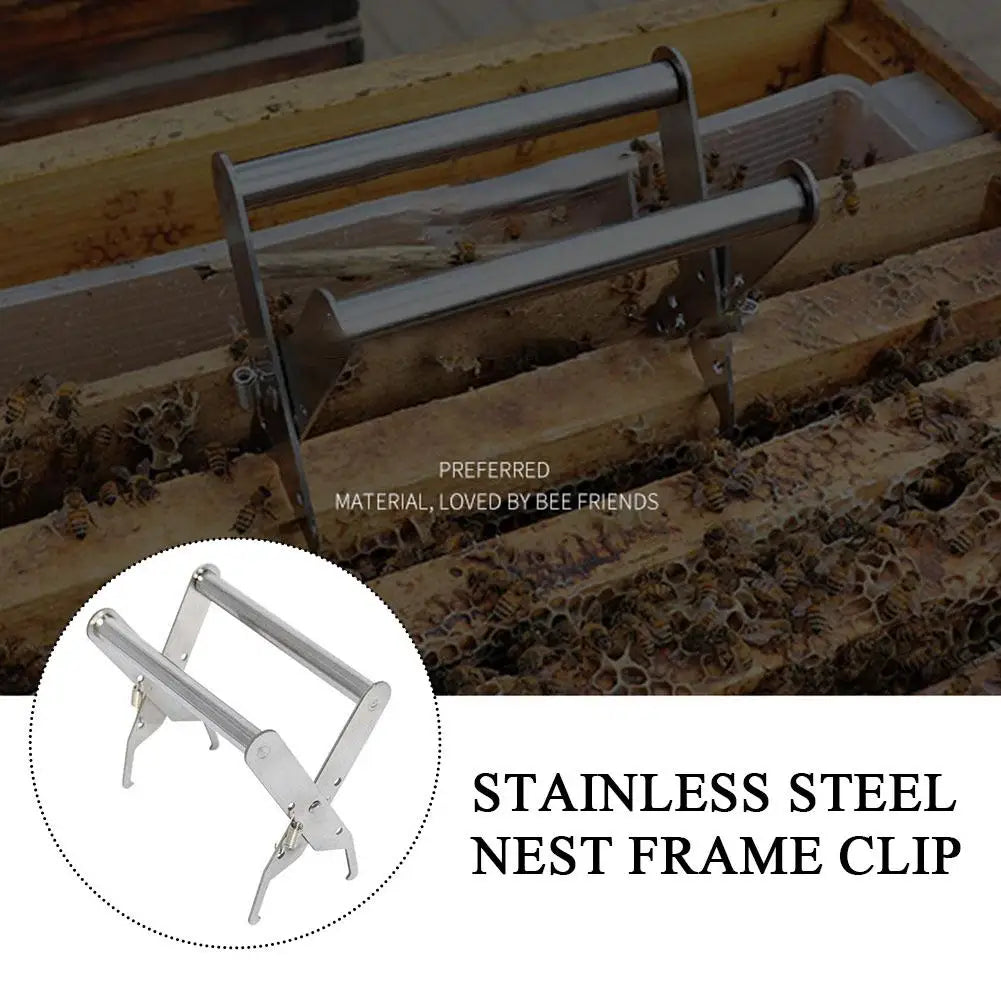 Rynx | 1 Pc Bee Hive Frame Clip - Beekeeping Nest Box Frame Holder, Beekeeper Capture Grip Tool for Bee Queen Rearing System