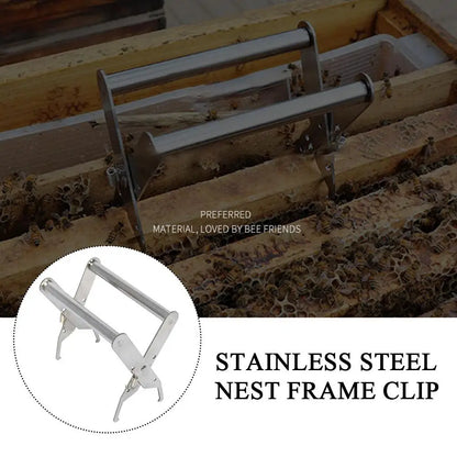 Rynx | 1 Pc Bee Hive Frame Clip - Beekeeping Nest Box Frame Holder, Beekeeper Capture Grip Tool for Bee Queen Rearing System