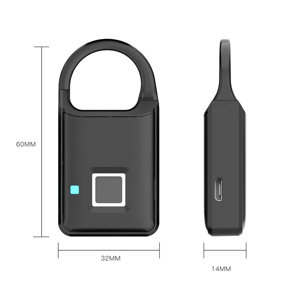 Rynx | Touch Guard Smart Fingerprint Waterproof Secure Lock