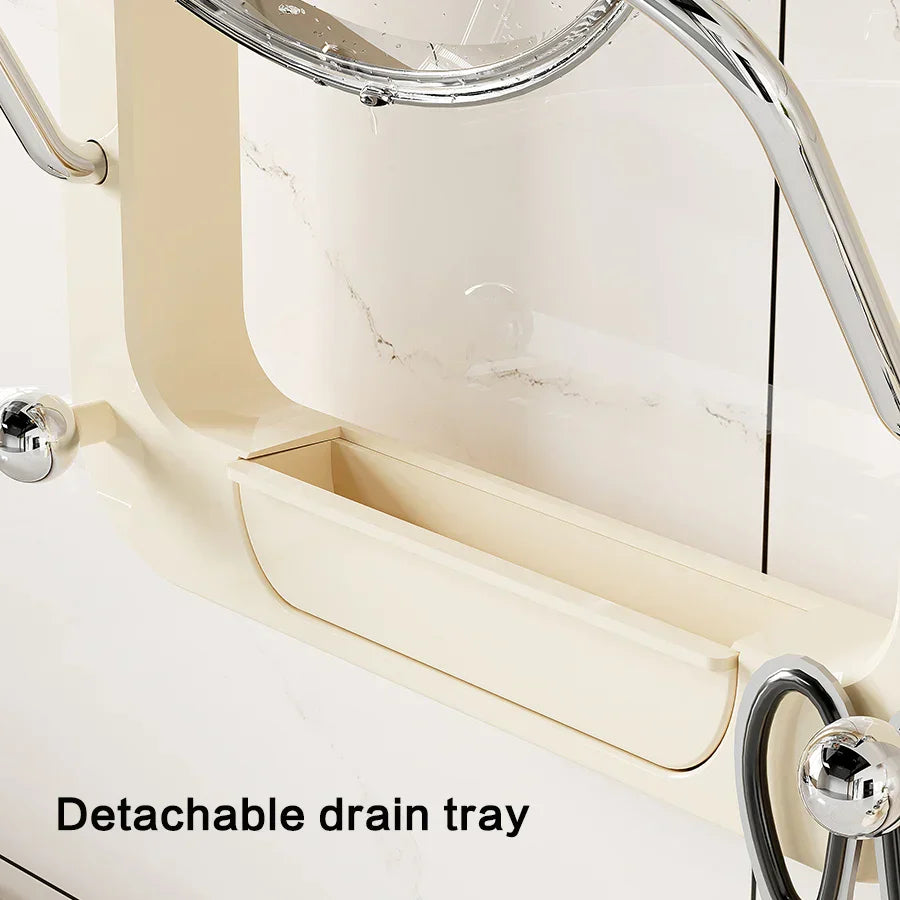 Rynx | Suction Wall-Mounted Pot Lid Organizer Storage Rack