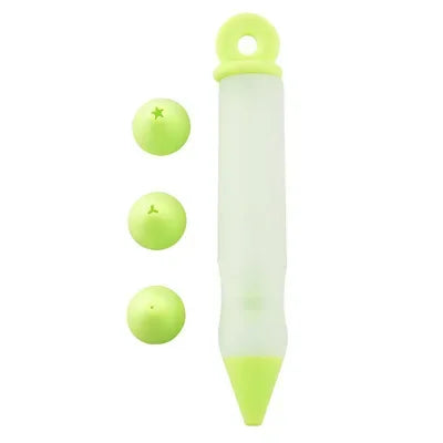 Rynx | Silicone Food Writing Pen and Decorating Tools - Ideal for Chocolate, Cake Mold, Cream Cup, Cookie Icing, Piping, Pastry Nozzles, and Kitchen Accessories