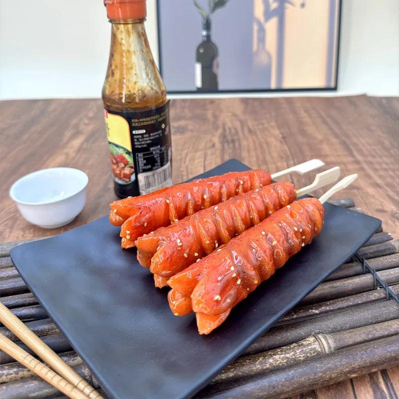 Rynx | Japanese BBQ Skewer Simulation Model - Fake Food Display Prop for Kitchen and Night Market