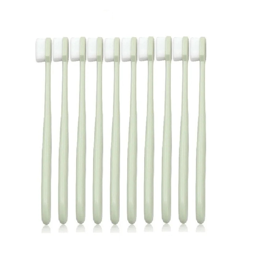 Rynx | Ultra-fine Soft Toothbrush: Million Nano Bristle Adult Brush for Deep Cleaning - Portable Travel Dental Care Oral Brush