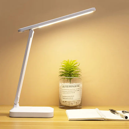 Rynx | IllumaLite LED Table Lamp | Rechargeable 6000mAh | Steplessly dimmable | Foldable Desk Lamp with Touch