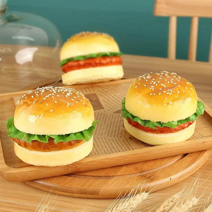 Rynx | Lifelike Jumbo Big Mac Model - Ideal for Home Decor and Photography