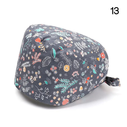 Rynx | Adjustable surgical cap with ponytail holder and buttons