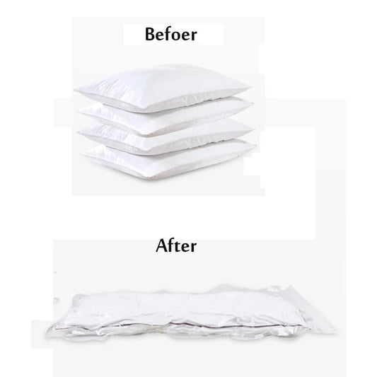 Rynx | Convenient Vacuum Storage Bags: Waterproof Compression Sacks for Quilts & Clothes - Space-Saving Organizer for Travel & Home