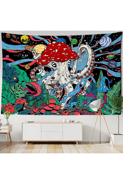 Rynx | Mushroom Wonderland Wall Tapestry