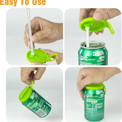 Rynx | No-Split Travel Reusable Soda Can Lid Cover
