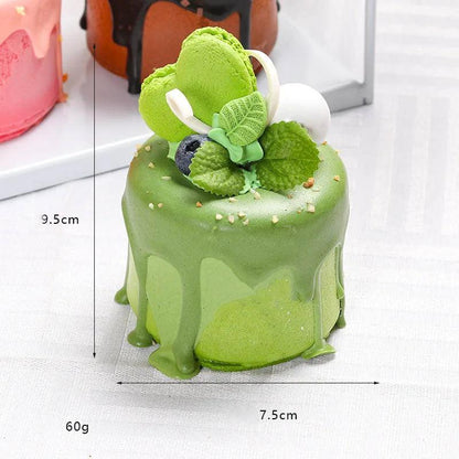 Rynx | Realistic Faux Fruit Cake Model for Home Decor and Photography - 1 pc. FCYY-MIX2
