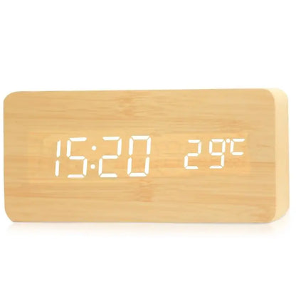 RYNX | Woodtime – Natural Wood Digital Watch