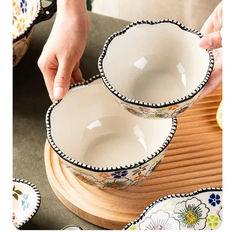 Rynx | The Blooming of Oz Embossed Ceramic Bowls