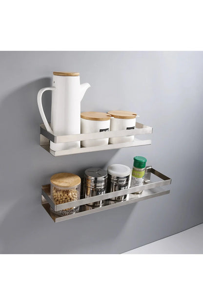 Rynx | black floating shelves