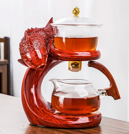 Rynx | Magnetic Flow Kungfu Turtle Dragon Teapot Infuser