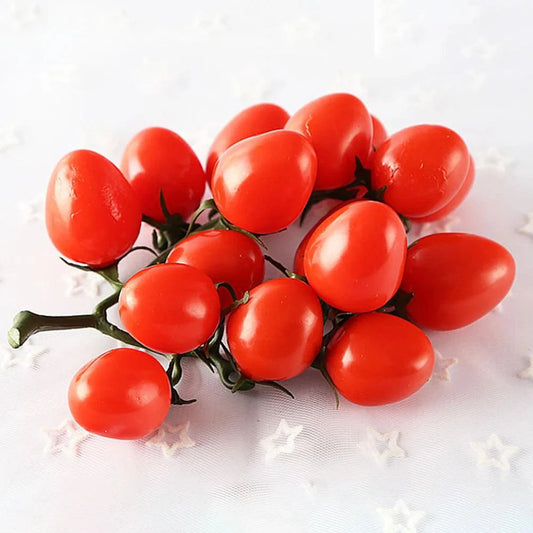 Rynx | Realistic 19 cm Fake Cherry Tomato Bunch for Home Decoration and Event Styling