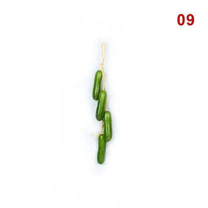 Rynx | Realistic Hanging Foam Fruit and Seafood Decoration for Home and Event Enhancement