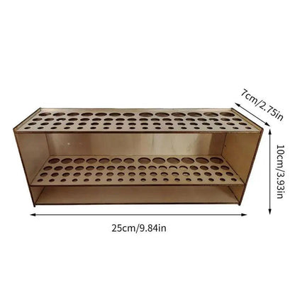 Rynx | Sustainable Wooden Workplace Organizer - Stylish Caddy for Paintbrushes and Tools
