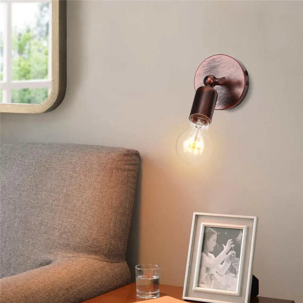 Rynx | IndustrialBronze - Adjustable Retro Wall Lamp for Atmospheric Lighting