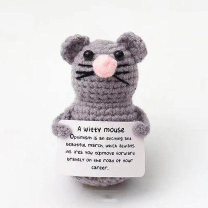 Rynx | Shady Handcrafted Crochet Duck Ornaments for Emotional Support - Unique Home Decor and Perfect Christmas Gift