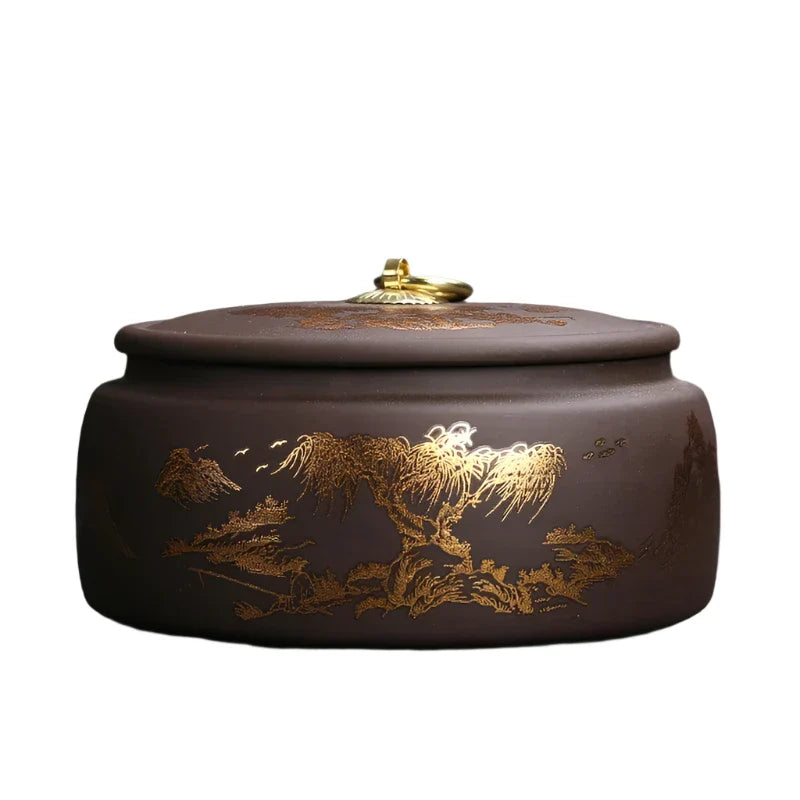 Rynx | Premium Purple Tone Tea Storage Container for Optimal Pu'er Tea Storage