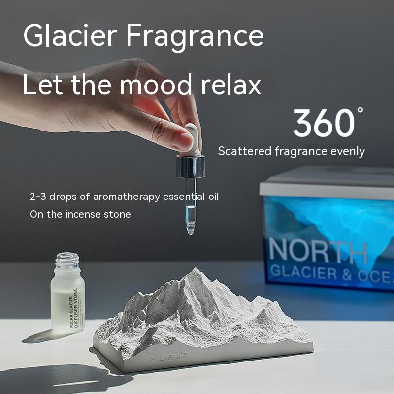 Rynx | Iceberg Aromatherapy Bluetooth Speaker Night Lamp