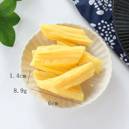 Rynx | Creative Dried Tofu Kitchen Model Set - 10 Pieces Cute Accessories for Gifts and Student Decor