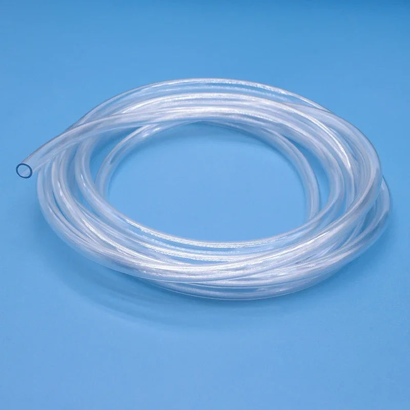 Rynx | High Quality Transparent PVC Plastic Hoses: Water Pump Tube in 1M/3M/5M Lengths - Available in Various Inner Diameter Options
