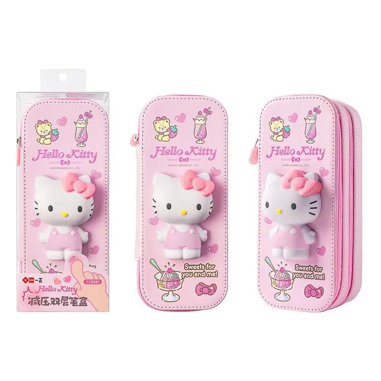 Rynx | Kuromi & Cinnamoroll Anime-inspired pencil case - Stylish and functional stationery organizer