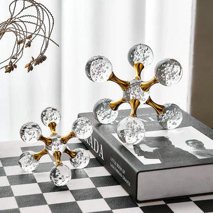 Rynx | Helix Crystal Molecule Decor