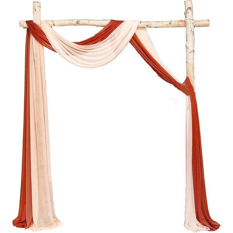 Rynx | Dusty Rose Wedding Arch Flower Decoration for Country Wedding Ceremony Floral Garland Reception Background Decoration