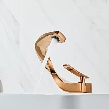 Rynx | Nordic Arch Artistic Deck Mounted Faucet