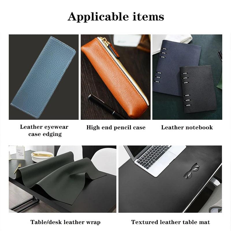 Rynx | Self-adhesive PU leather restoration patch for quick furniture and bag repairs