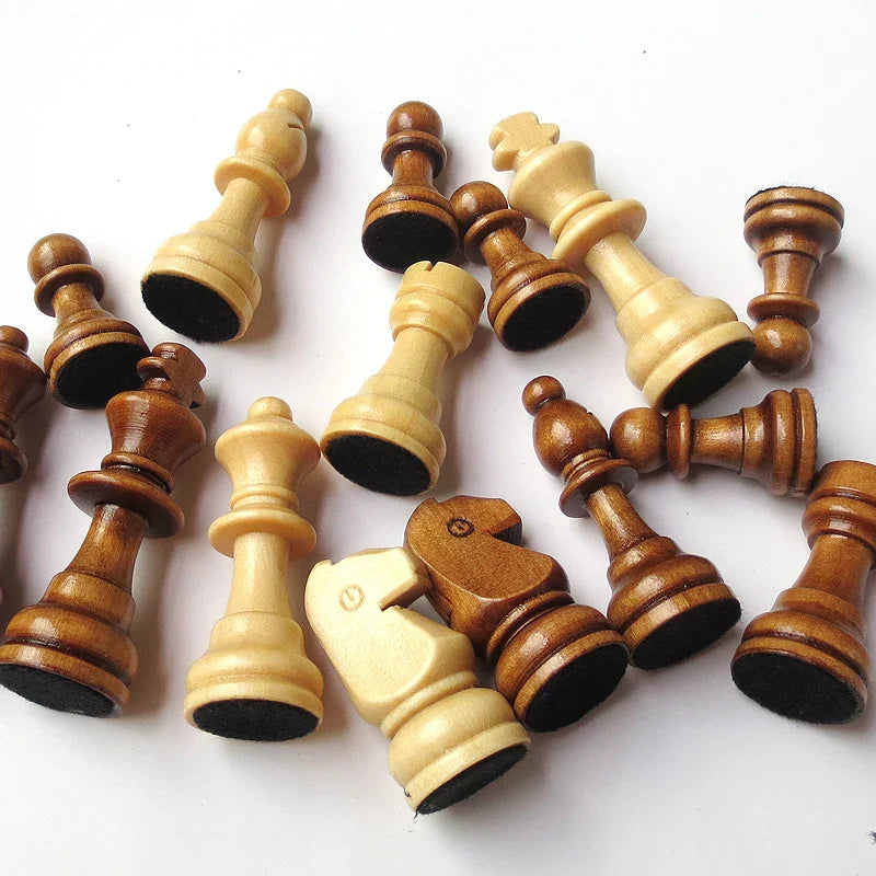 RYNX | Large Wooden Folding Magnetic Chess Set
