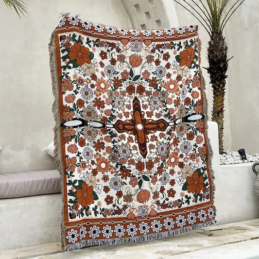 Rynx | Floral Wall Tapestry Blanket