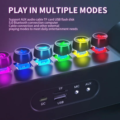 Rynx | Mechanical Wireless Colorful RGB Speaker