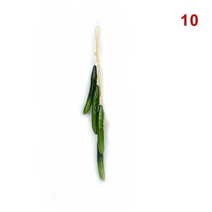 Rynx | Realistic Hanging Foam Fruit and Seafood Decoration for Home and Event Enhancement