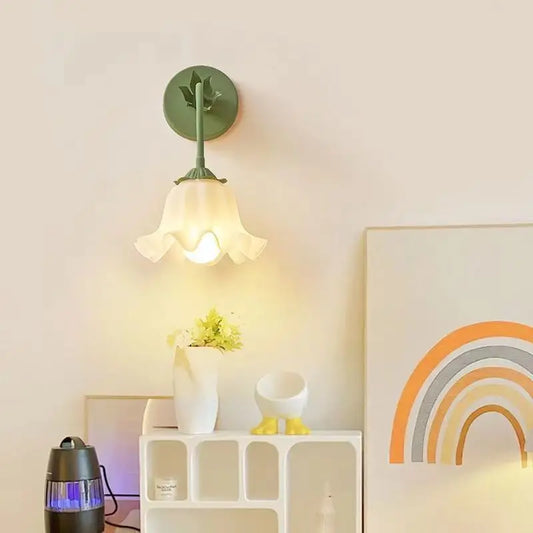 Rynx | FrenchBloom - Wall lamp Bedroom With Floral Design