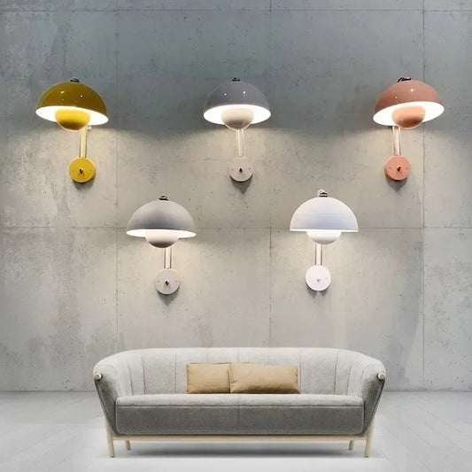 Rynx | NordicGlow - Minimalist Multi-color LED Wall Lamp for Bedroom and Living Room