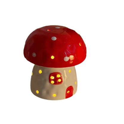 Rynx | Dreamy Mushroom Shape Ceramic Bedside Lamp