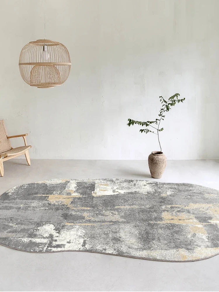 Rynx | Creative Art Living Room Large Area Rugs Irregular Bedroom Nightstand Decorative Rug Luxury Modern Wardrobe Coffee Table Rug
