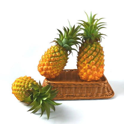 Rynx | Vibrant Large Foam Yellow Pineapple for Craft and Decoration Displays