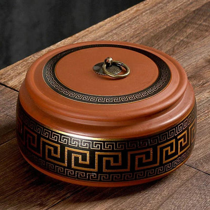Rynx | Premium Purple Tone Tea Storage Container for Optimal Pu'er Tea Storage