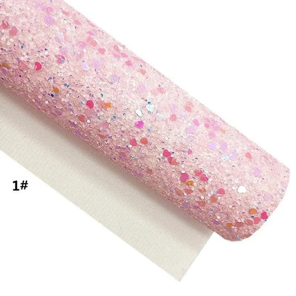 Rynx | Mermaid Sparkle Vinyl Craft Kit - Heart, Flower and Checkered Pattern Collection