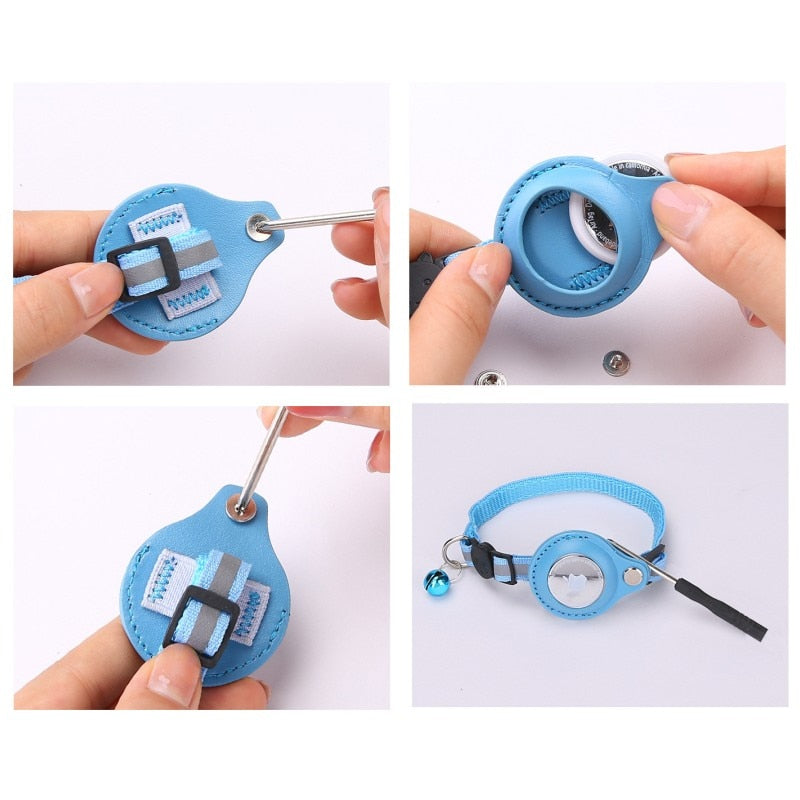 RYNX | Airtag Cat Tracking Collar - GPS Finder & Anti-Loss