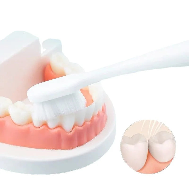 Rynx | Environmentally Friendly Ultra-fine Soft Toothbrush: Deep Cleaning Brush for Adults & Kids - Manual Oral Care Toothbrush